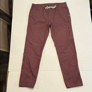 VUORI WOMENS RIPSTOP PANTS LARGE ORGANIC COTTON